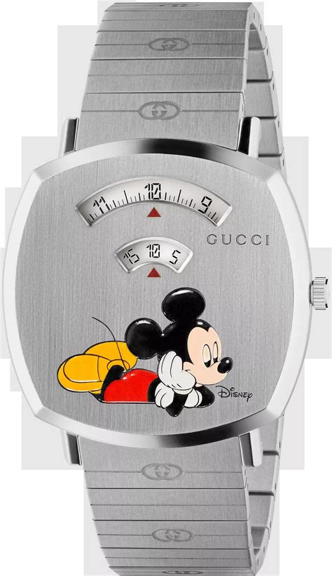 disney x gucci grip watch|Disney Gucci collaboration.